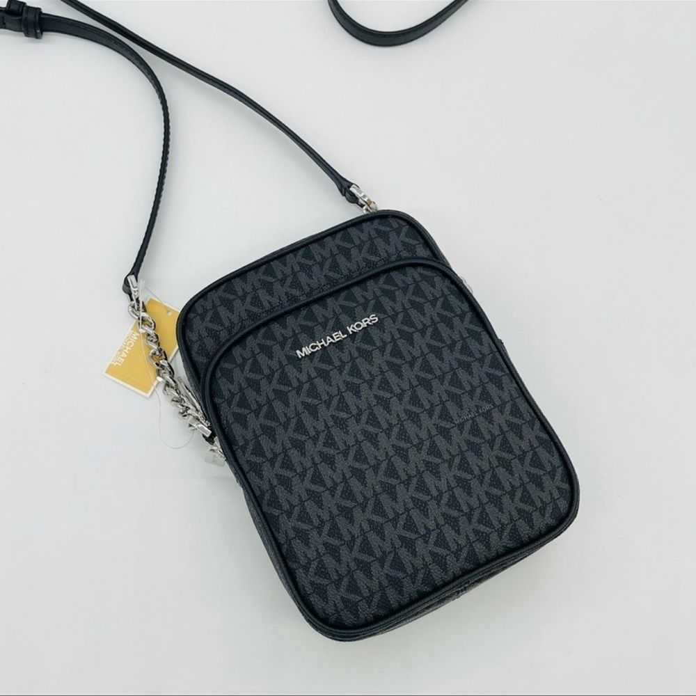 Michael Kors Medium NS Chain Xbody Bag Black - Picture 6 of 10